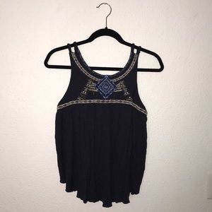 Navy blue tank